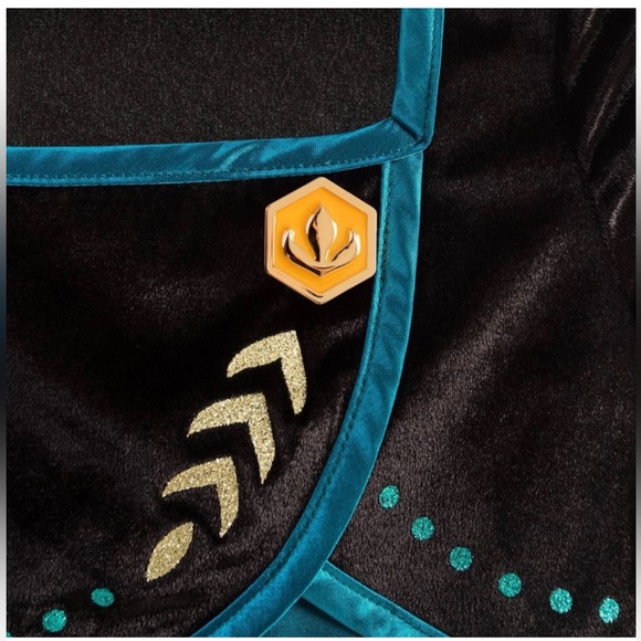 Disney store Frozen 2 Queen Anna costume dress cape NWT - Picture 6 of 10